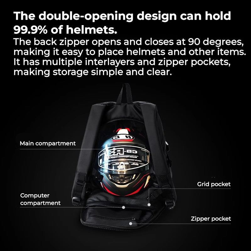 ALBERS™ Illuminated Helmet Backpack - 46 & 93 Tribute Edition