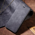 Wallet Skin Friendly Magnetic Flip With Card Slot Leather Case For iPhone 14 Pro Max 13 12 11 SE X XR XS Max Popular PU Leather Impact Resistant Built-In Magnet Card Holder Pockets Stand Function