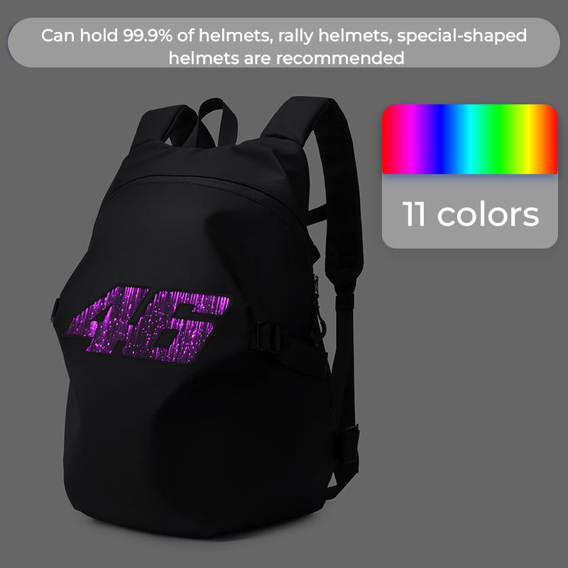 ALBERS™ Illuminated Helmet Backpack - 46 & 93 Tribute Edition
